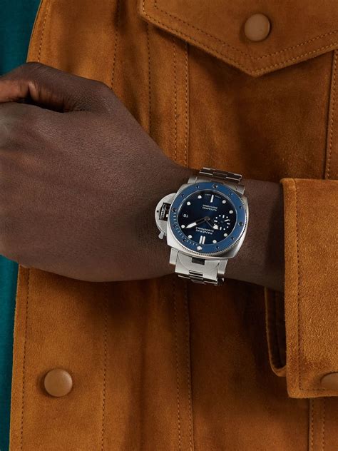 Panerai submersible blu notte